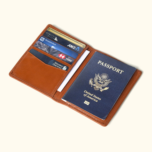 Horizon Leather Passport Holder