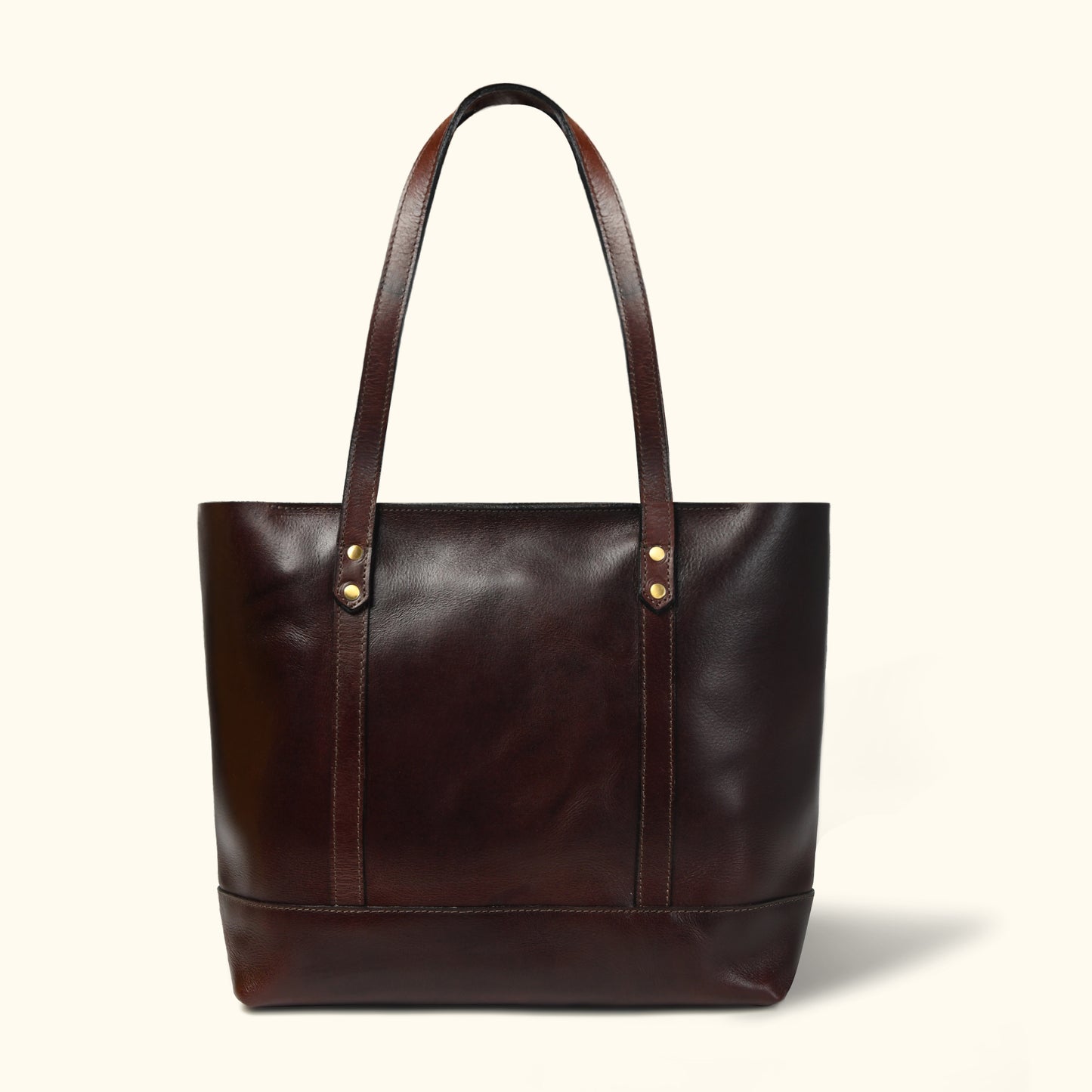 Vivian Zip Leather Tote