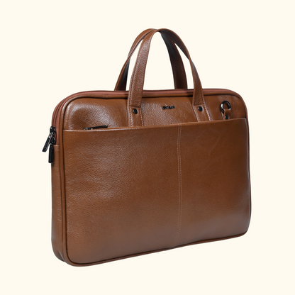 Roosevelt NDM Leather Laptop Bag