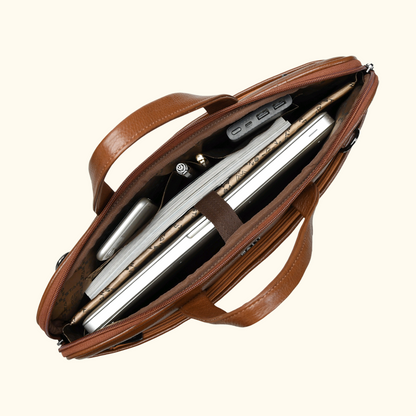 Roosevelt NDM Leather Laptop Bag