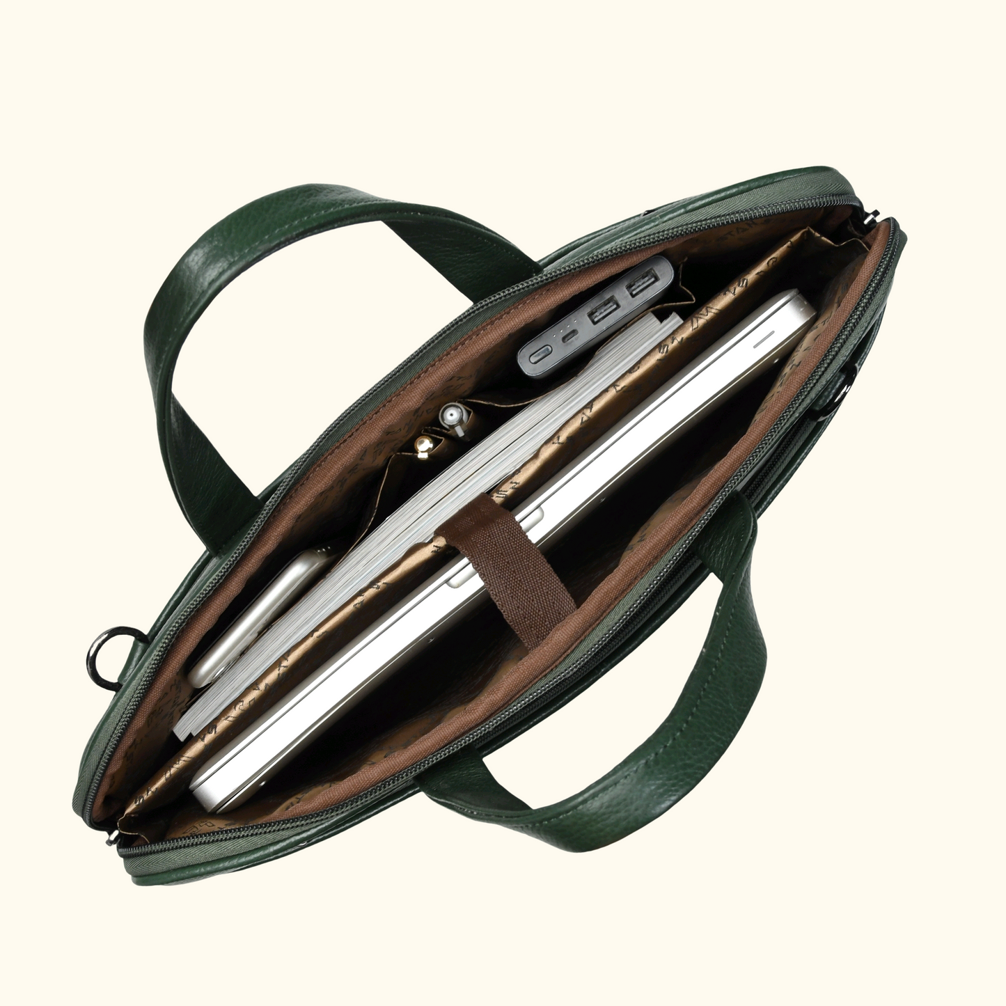 Roosevelt NDM Leather Laptop Bag