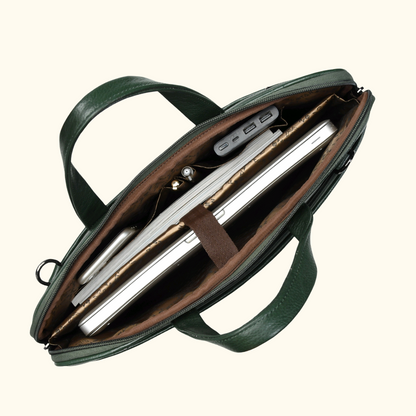 Roosevelt NDM Leather Laptop Bag