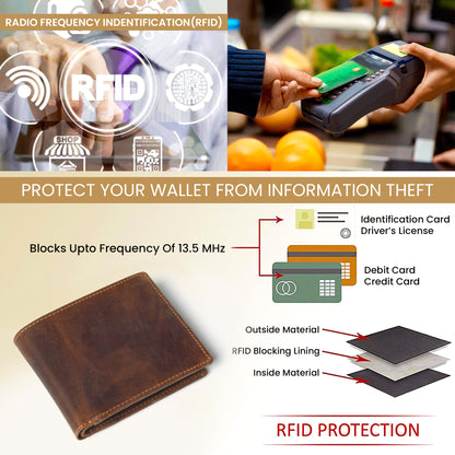 Striker Bifold Leather Wallet
