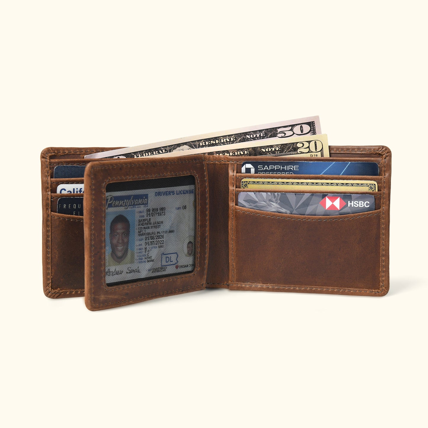Legacy Bifold Leather Wallet
