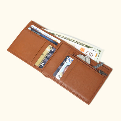 Ethan Bifold Leather Wallet