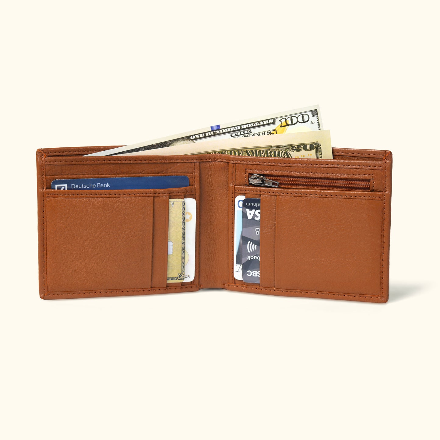 Ethan Bifold Leather Wallet