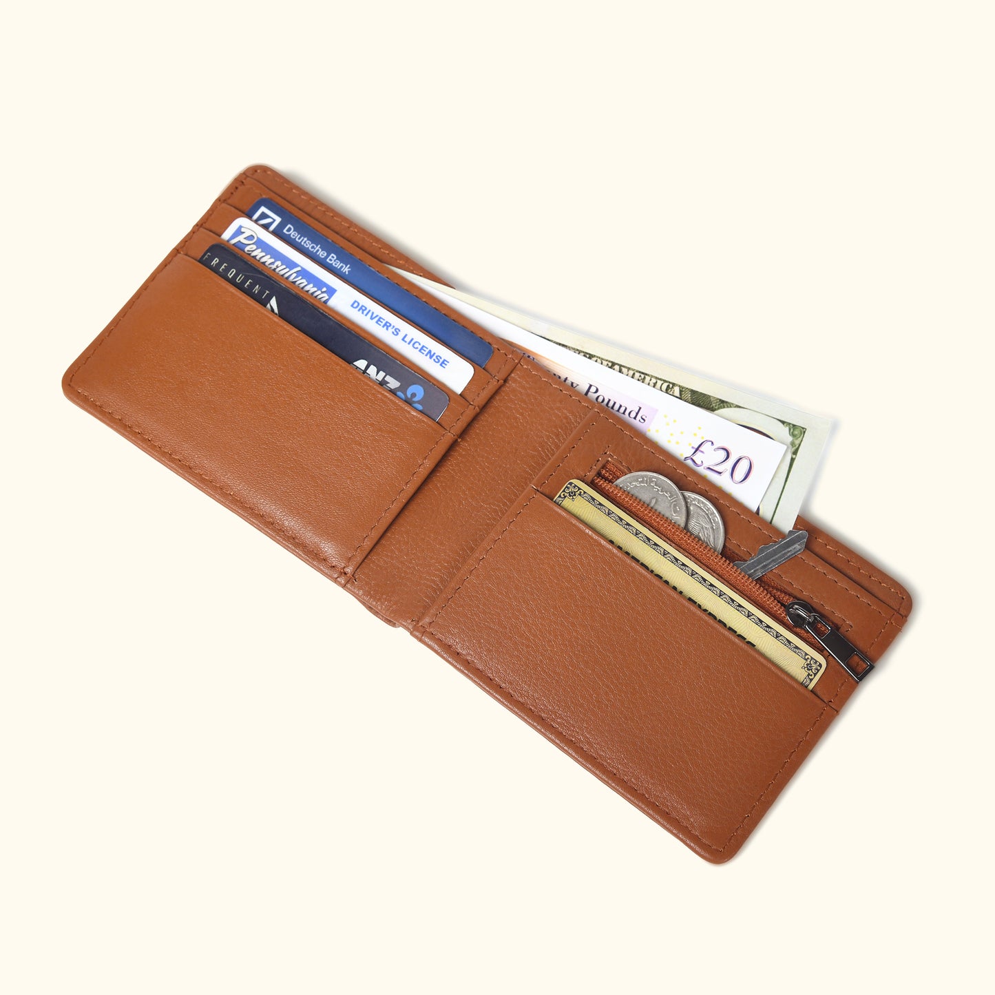 Winston Bifold Leather Wallet