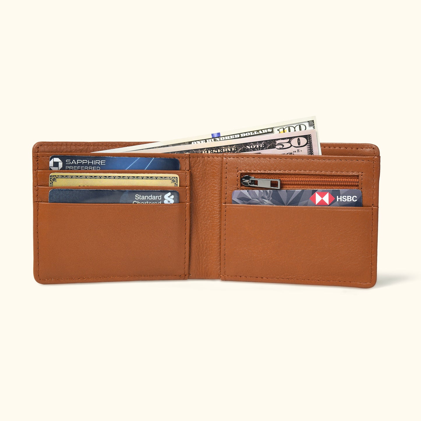 Winston Bifold Leather Wallet