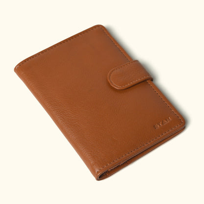 Aero Leather Passport Holder