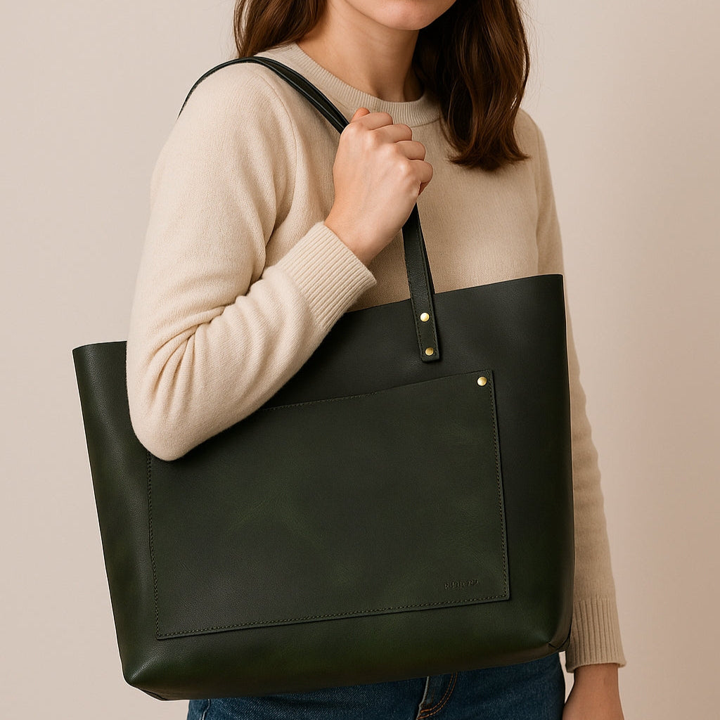 Madeline Leather Tote
